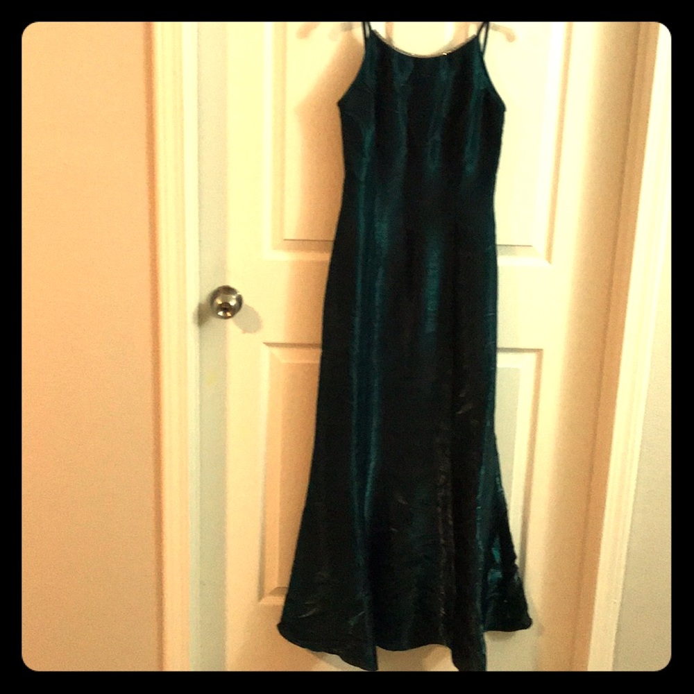 Gorgeous Shimmering Green gown dress